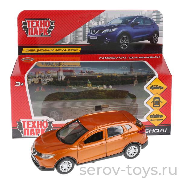 Модель Технопарк NISSAN QASHQAI--GD Золотой в кор