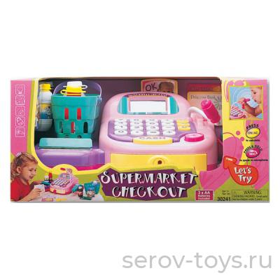 Набор кассовый аппарат Супермаркет 30241,30242 (30241)