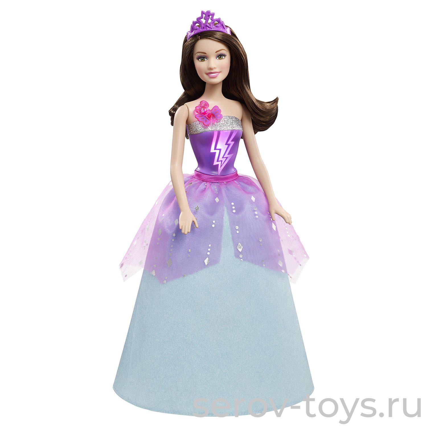 Barbie Кукла Супер-принцесса Корин CDY62 свет, звук