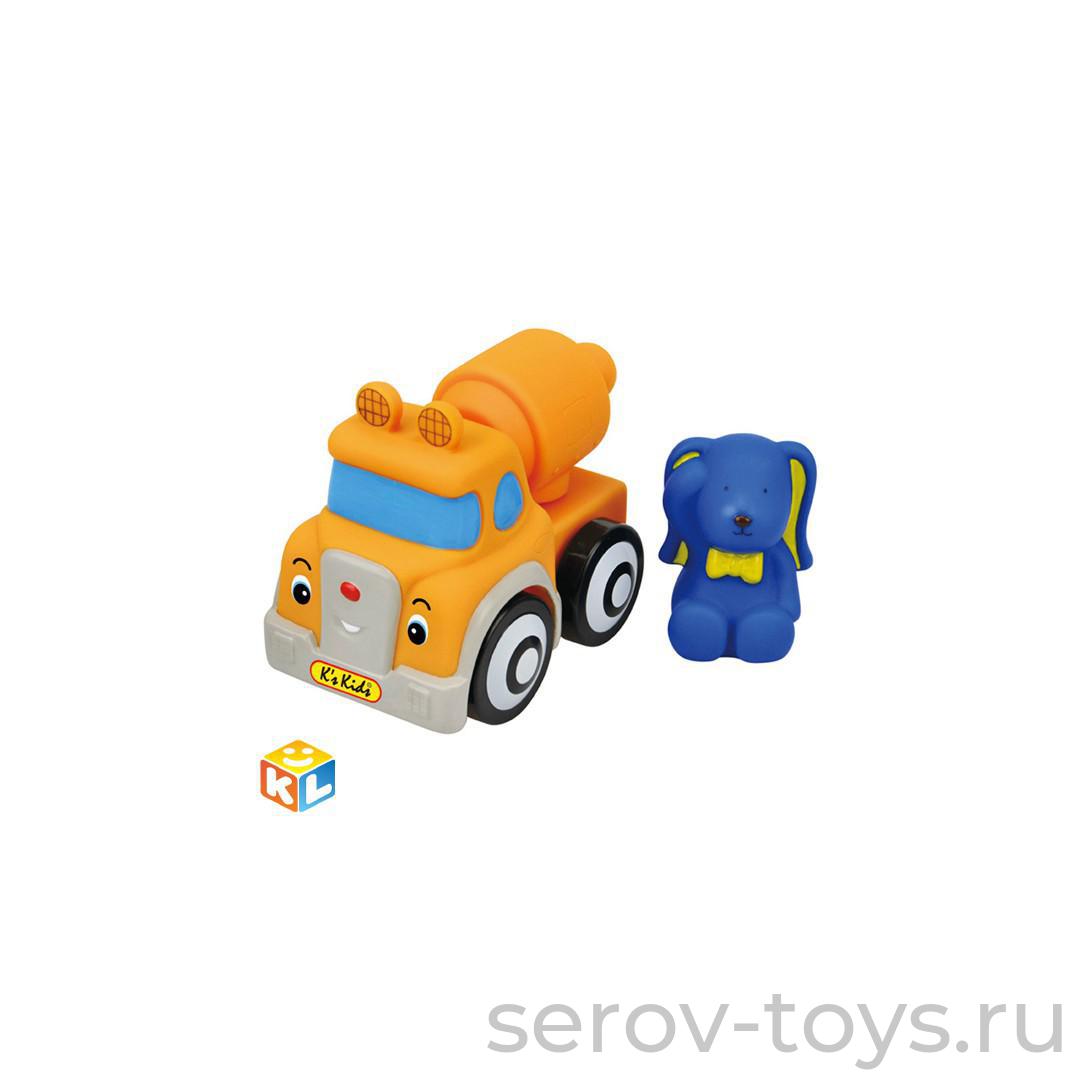 Мягкий конструктор 10644-10648 (10647 Цементовоз и Иван)