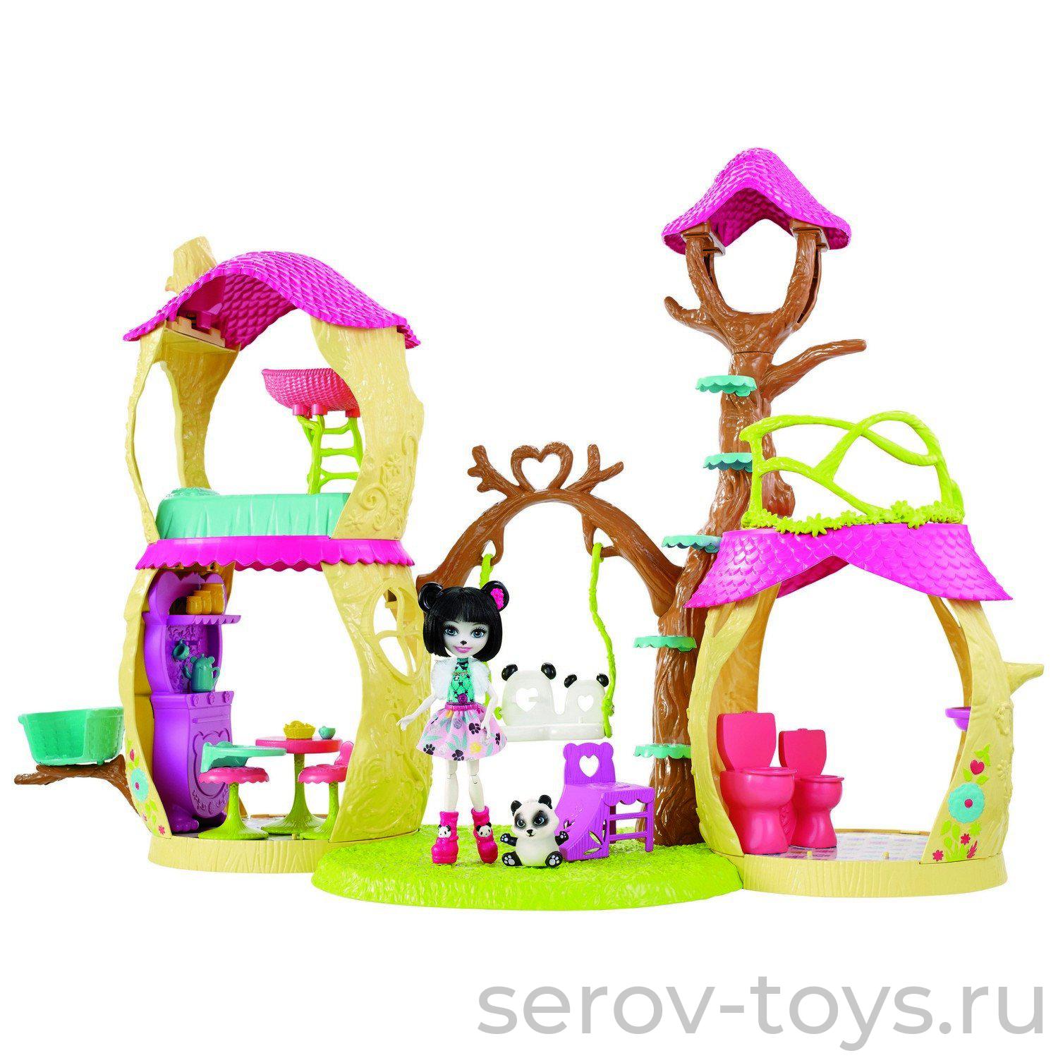 Enchantimals  Лесной замок FNM92 с одной куклой