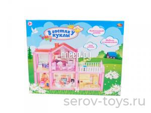 Дом 00772 В гостях у куклы с предметами в кор.39*5*33см 113 дет.