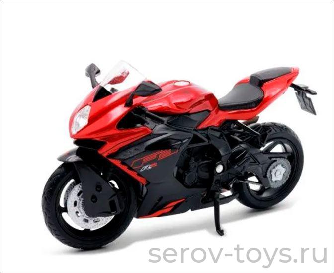 Модель 1:18 мотоцикла MV Agusta F3RR красный 12861PW