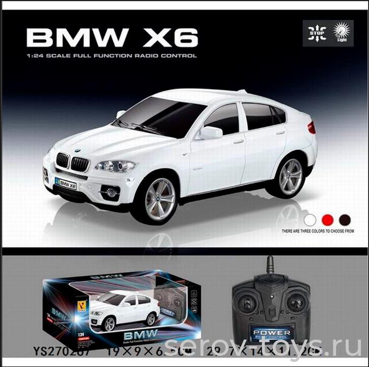 Машина р/у  GK 866-2404S BMW X6 на бат FCJ0855114/270267YS в кор