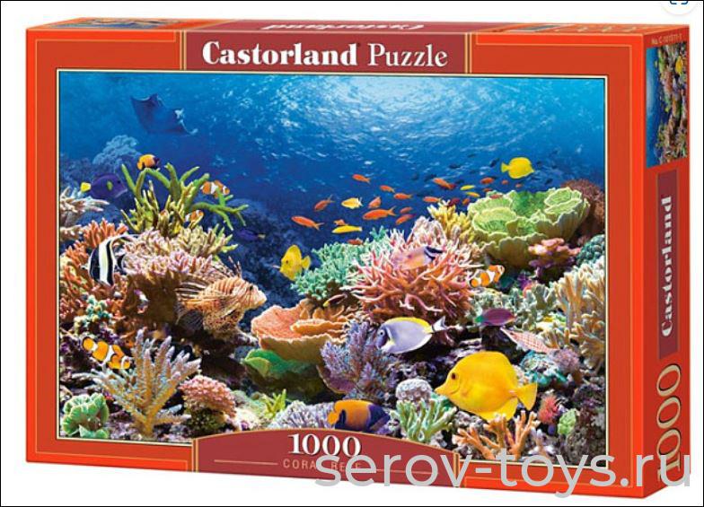 Пазл 1000 Коралловый риф С-101511 Castor Land