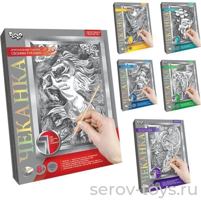 Набор ДТ Чеканка ЧК-02 в ассорт Danko Toys