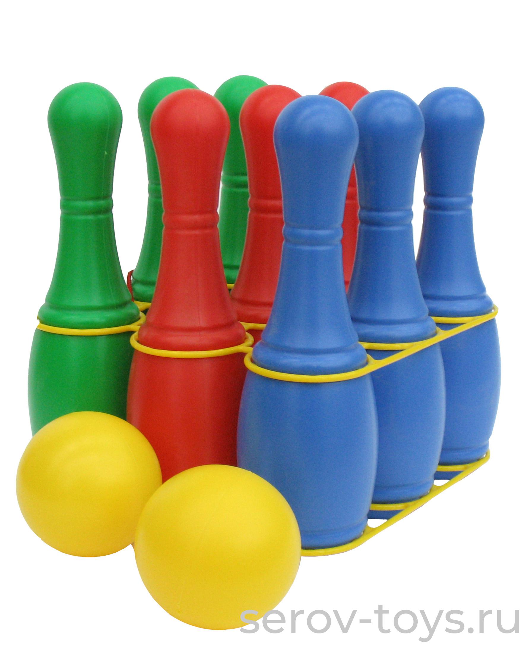 Кегли 9 шт. 6447 ПОЛЕСЬЕ