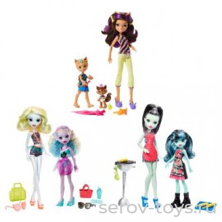 Monster High Кукла FCV80 Семья Монстриков в ассорт