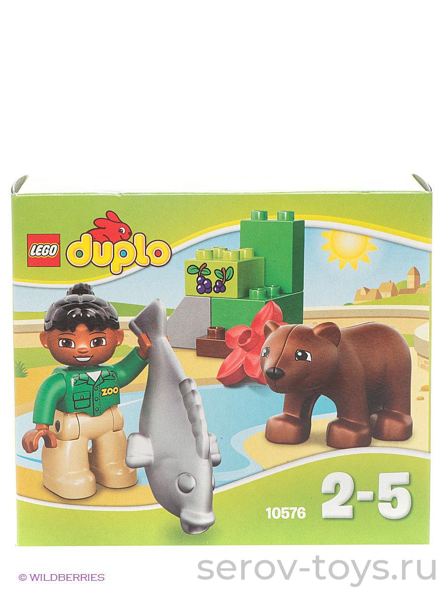 Лего Дупло 10576 Бурый медвежонок