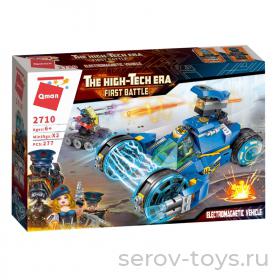 Конструктор Qman 2710 Первая битва 277дет Автомобиль будущего