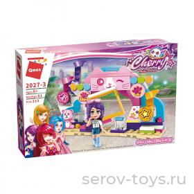 Конструктор Qman 2027-3 Розовый мир 113дет Фотозона