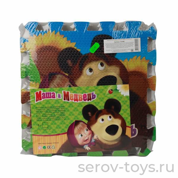 Коврик пазл Маша и Медведь(8 листов) FS-MM