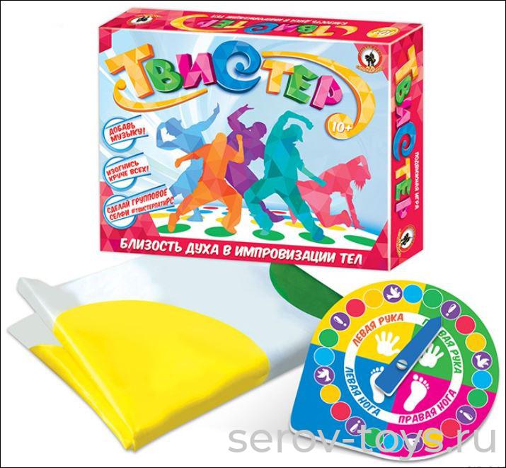 Игра Твистер для подростков 03662 поле 120*180см 10+ Русский стиль