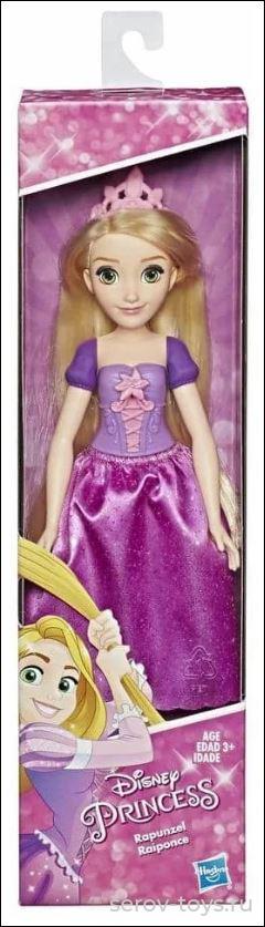 Hasbro Disney Princess E2750/B9996 Кукла Рапунцель базовая в кор