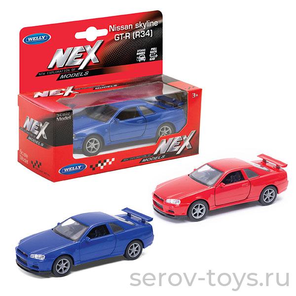 Модель 1:34-39 43798 Nissan skyline GT-R (R34)