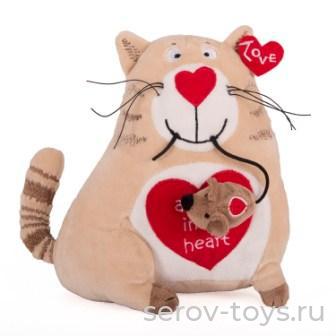 Кот и мышь 51-T78022C Любовь с первого взгляда 20см
