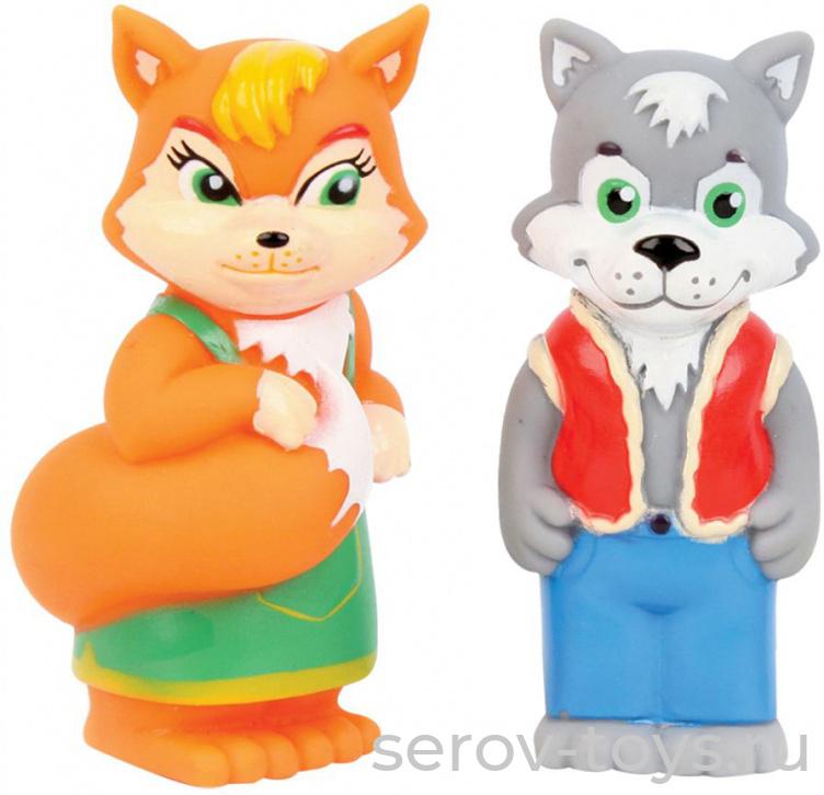 Пластизоль 2802 Набор Лисичка и волк в пак. Затейники
