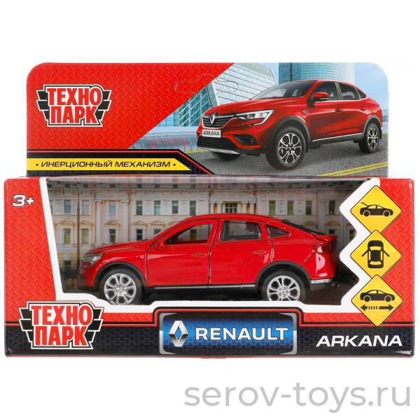 Модель Технопарк Renault Arkana Красный ARKANA-12-RD в кор