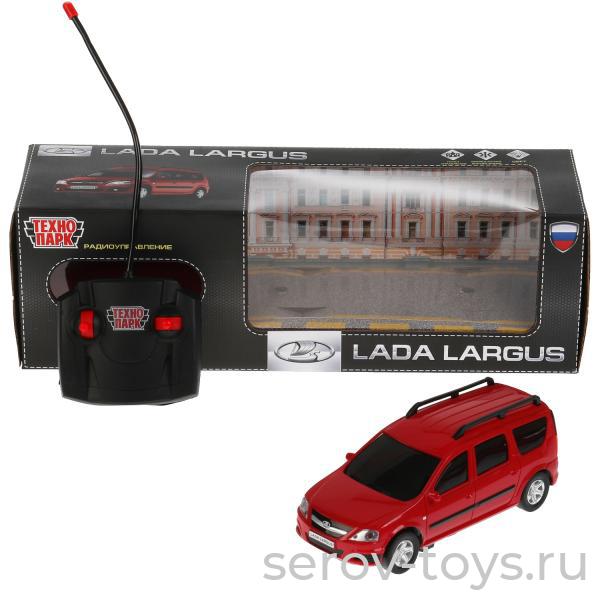 Машина Технопарк р/у LADA LARGUS Красная LADALARGUS-18L-RD на бат в кор