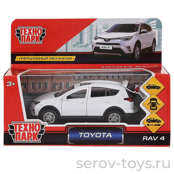Модель Технопарк TOYOTA RAV 4 Белая RAV4-WH в кор