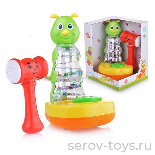Стучалка 01922 Гусеничка