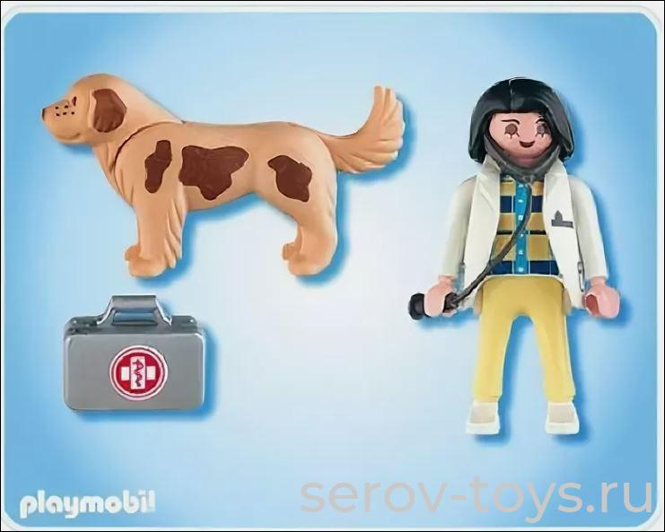 Ветеринарная клиника 4750pm с собакой