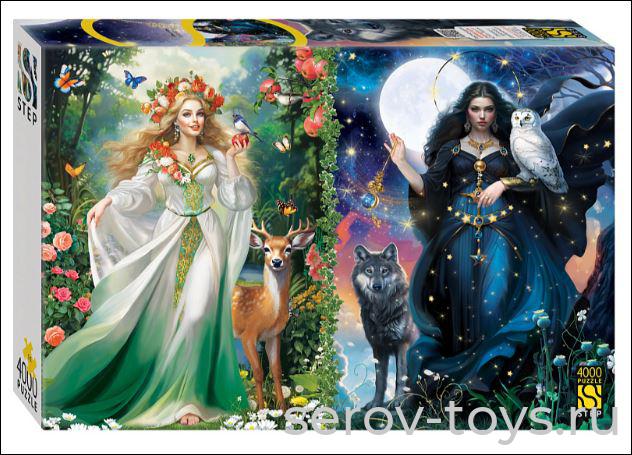 Пазл 4000 День и ночь 85423 Степ