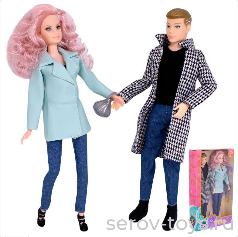 Набор кукол MK663 Милая парочка FCJ1226585 в кор Miss Kapriz