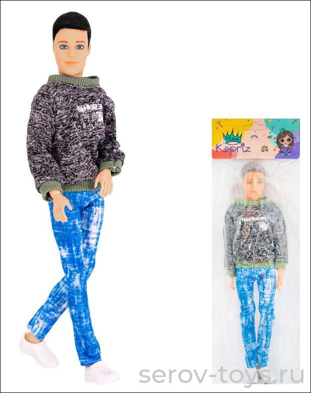 Кукла Кен YSSH209B в свитере в пак Miss Kapriz