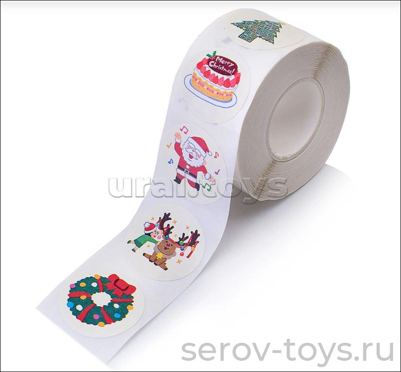 Наклейки Новогодние 00-2820 для декорирования