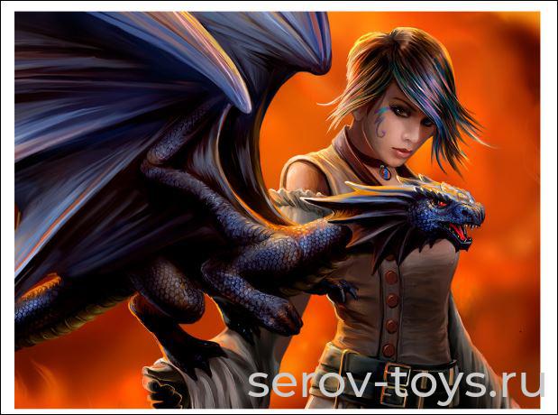 Пазл 3D 500 Дрессировщик драконов 10496 Prime