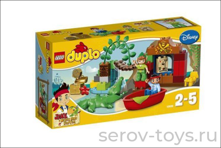 Лего Дупло 10526 Джейк Питер Пэн в гостях у Джейка