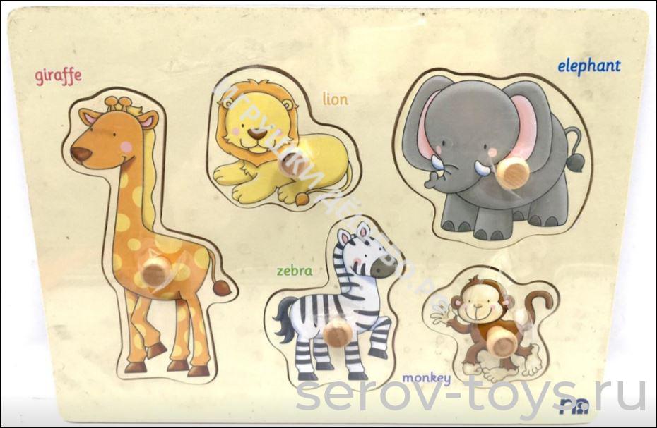 Пазл-вкладыш 92-90 деревянный