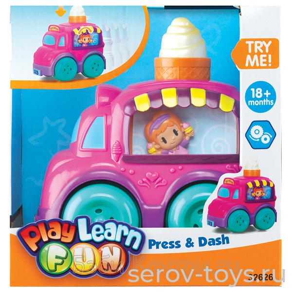 Машинка мороженщика 32626 Нажми и поедет