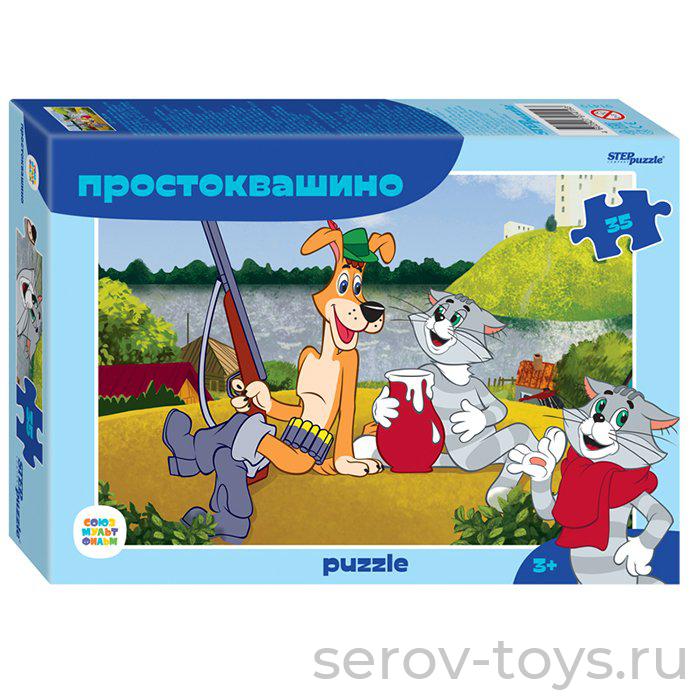 Пазл 35 Простоквашино 91419 Степ