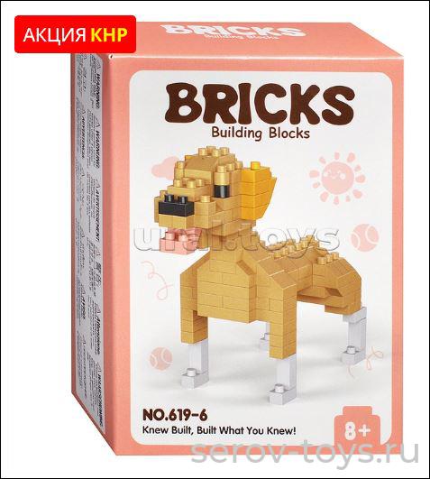 Конструктор 3D 619-6 Лабродор 138дет в кор