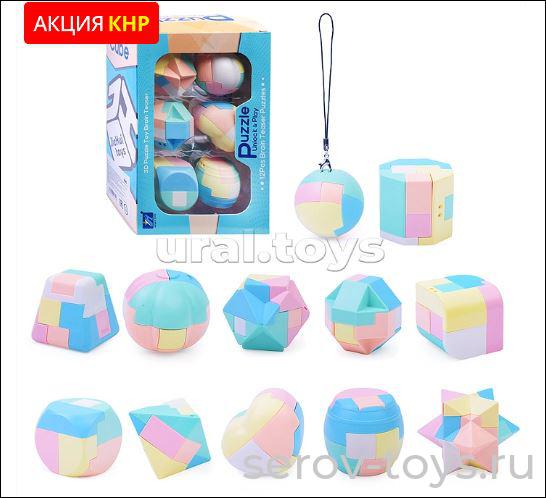 Набор головоломок 887 Смысленыш 12шт в кор