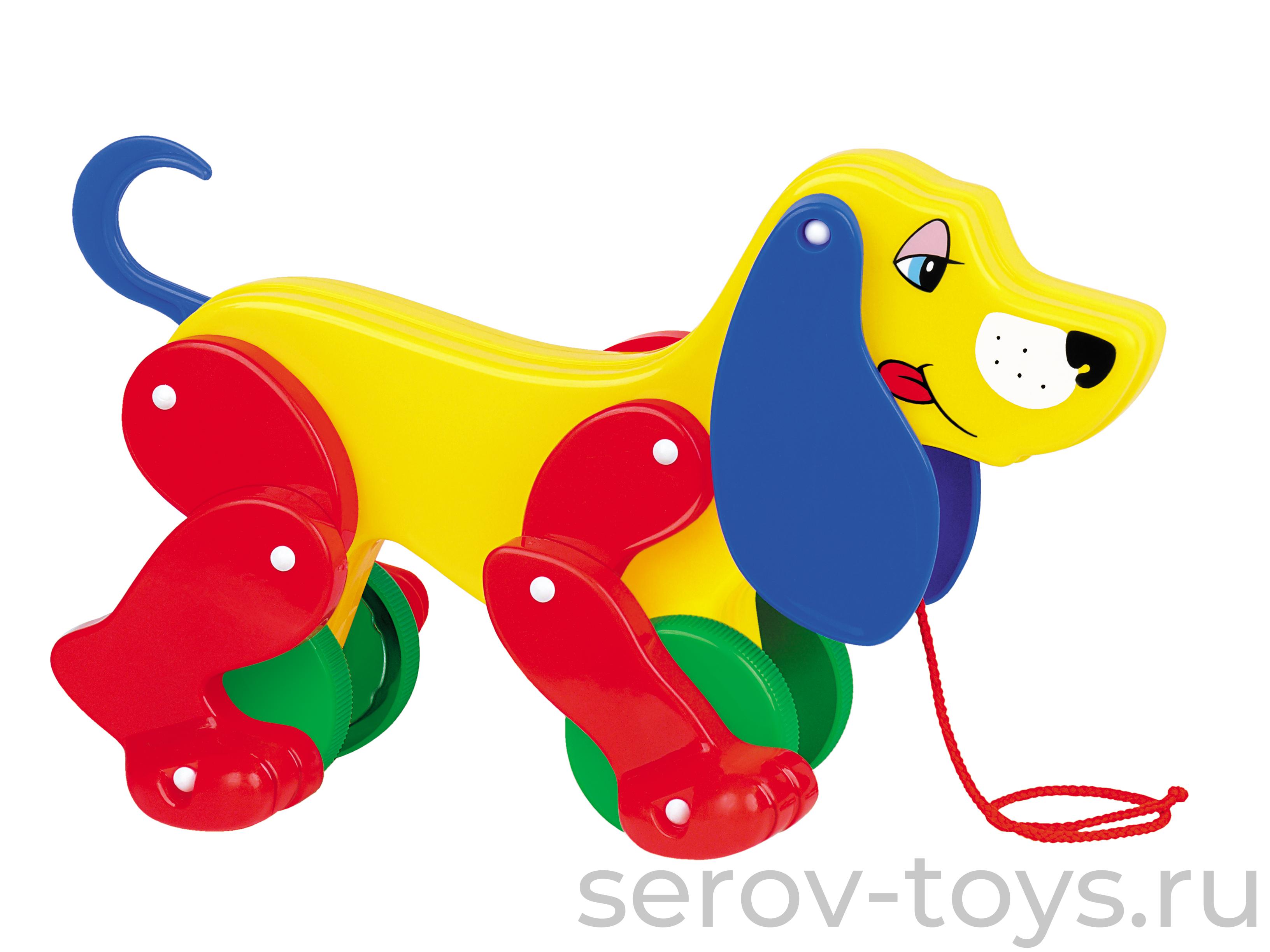 Каталка Собака Бобик 5434 ПОЛЕСЬЕ