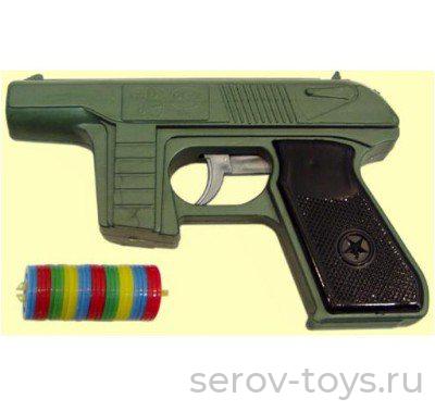 Пистолет с дисковыми пулями С-21-Ф