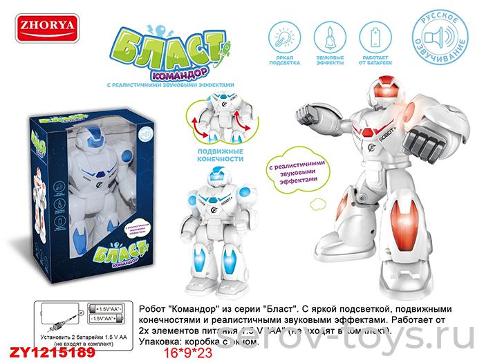 Робот 2994A-ZYA Бласт Командор на бат Zhorya