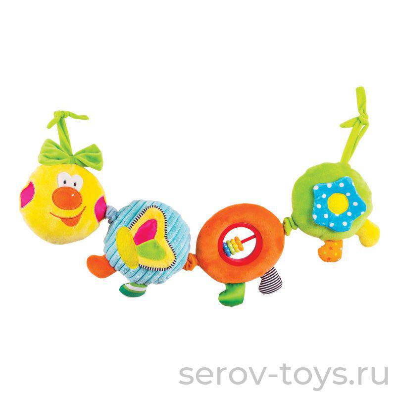 Игрушка-подвеска Весёлая гусеница Камилла 14HS003PG Happy Snai