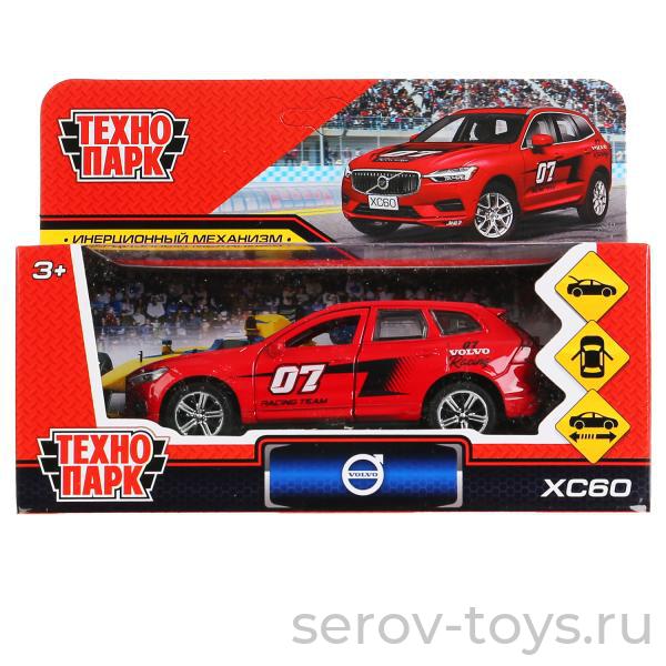Модель Технопарк Volvo xc60 r-desing Спорт XC60-12SRT-RD Красный в кор