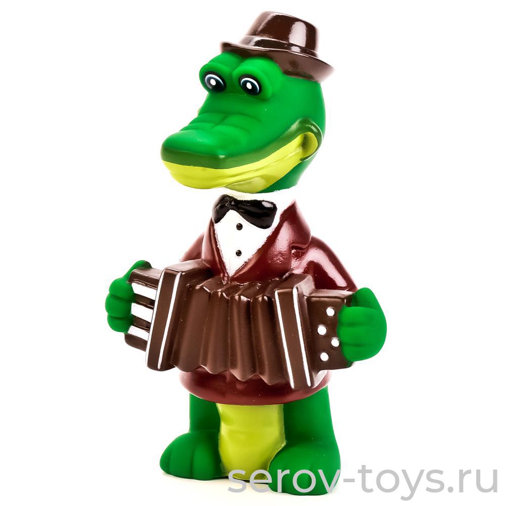 Пластизоль Капитошка LXST02R Союзмультфильм Крокодил Гена  в сетке Играем вместе