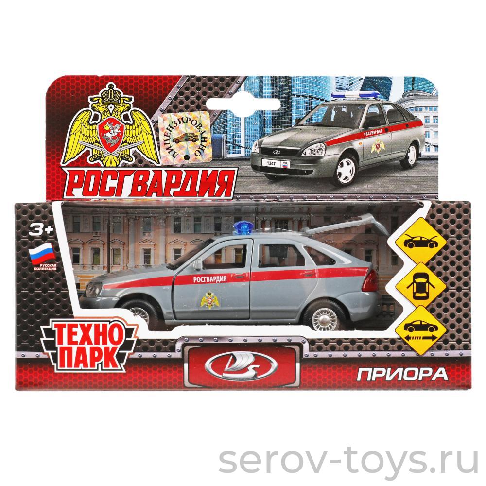 Модель Технопарк LADA Priora SB-18-22-LP-ROS-WB Росгвардия в кор