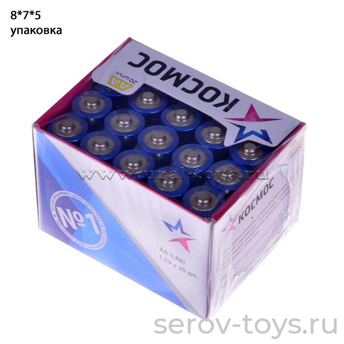 Элемент питания АА LR06 Космос алк. (4/48 на блистере)