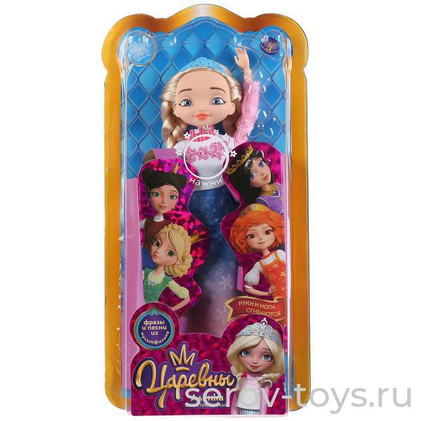 Кукла Аленка 5PR-ALYONKA29-SN озвуч Царевны 29см на блистере Карапуз