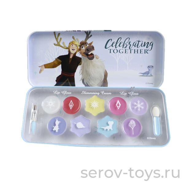 Frozen 1580361 Игровой набор детской декоративной косметики для лица в пенале Markwins