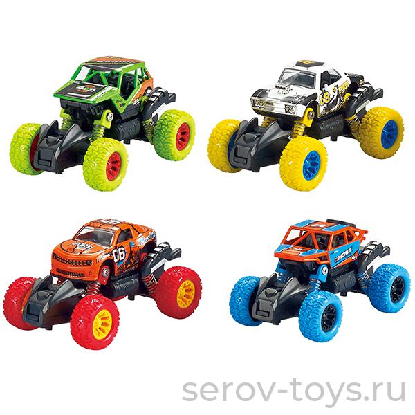 Wincars YK-2205 Машина 4*4 Монстр Бум с большими колесами инерц металл в кор