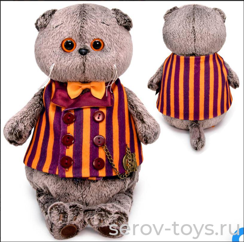 Басик в полосатом жилете 22см Ks22-221 Budi Basa