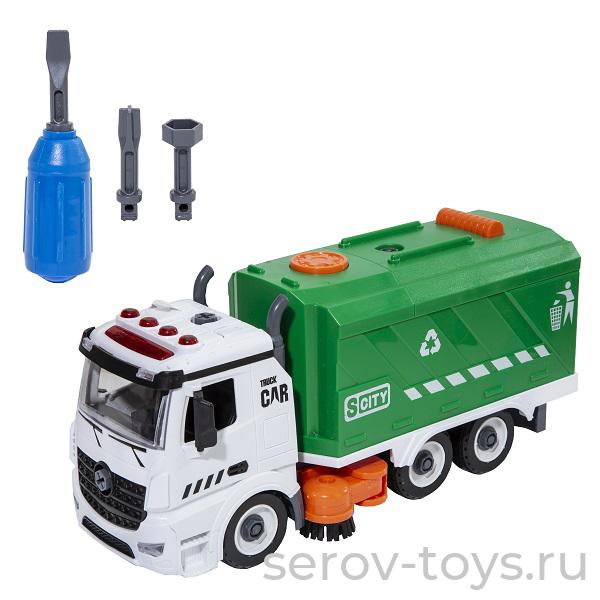 Wincars YK-2222 Чистый город Подметательно-уборочная разборная с отвертками звук свет в кор